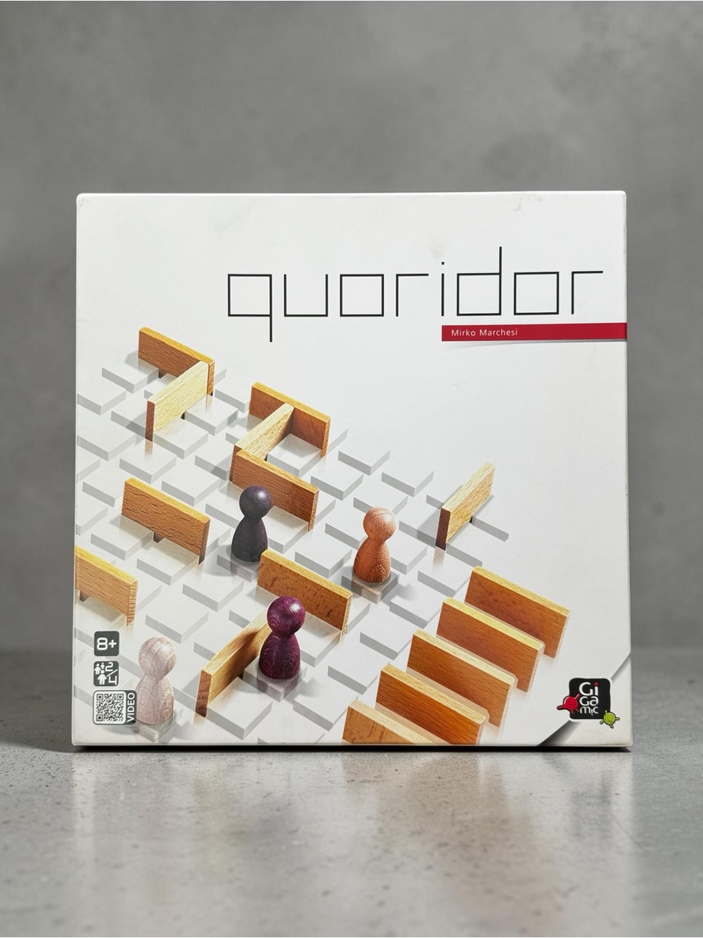 Gigamic Quoridor Classic Mensa Select Winning Strategy Game Player 1997 Complete